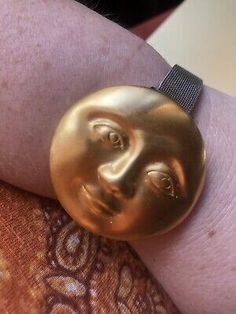 moon face altered jewelry watch Mixed Metals whimsy handmade piece Bracelet  | eBay Altered Jewelry, Jewelry Watch, Moon Face, 10 Picture, Mixed Metals, Accessories Watches, Wrist Watch, Jewelry Watches, Im Not Perfect