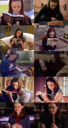 Study Like Rory Gilmore, Gilmore Core, Rory Gilmore Reading, Study Chill, Studying Motivation, People Reading, How To Study, Alexis Bledel