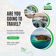 an advertisement for the travel company, instinn's 3 are you going to travel?