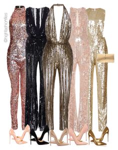 "Untitled #2663" by highfashionfiles on Polyvore featuring Naeem Khan, Topshop, Zuhair Murad, Elie Saab, Jimmy Choo, Christian Louboutin and Nina Ricci Boogie Fever Outfit, 70 Disco Party Outfit, Studio 57, Look Hippie Chic