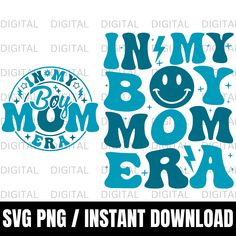 In My Boy Mom Era, Boy Mom Cricut Shirts, In My Girl Mom Era, Boy Mama Shirt, Boy Mom Sublimation Designs, Boys Glasses, Mom Of Boys Shirt, Expecting Mom Gifts, Programing Software