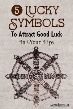 the cover of five lucky symbols to attract good luck in your life