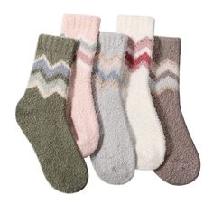 PRICES MAY VARY. PREMIUM FUZZY SOCKS: Made of soft, elastic and thick plush coral velvet, the women fuzzy socks provide maximum coziness for your feet and keep you warm, and comfy to wear all days. The super soft fluffy inner make your feet more comfortable and bring you lasting warmth. ONE SIZE FIT MOST: These fuzzy socks come in a standard US SIZE that fits shoe sizes from US 6-10. With elastic bands at the ankle and soft material, the fuzzy socks fit most people and give you the best comfortable wearing experience for everyday activities and even during sleep. SWEET FLUFFY SOCKS - 5 pairs fuzzy socks for women come in different colors and help to keep everything fresh and stylish. These fluffy candy sweet colors socks will light up your life and bring you a good mood from the sole every Cute Socks Fluffy, Warm Soft Socks For Stocking Stuffers, Warm Thick Socks For Stocking Stuffers, Warm Cozy Socks For Stocking Stuffer, Warm Cozy Fit Socks For Stocking Stuffers, Cozy Warm Socks For Stocking Stuffers, Cozy Soft Warm Socks, Cozy Warm Soft Socks, Cozy Warm Socks