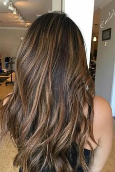 Hair Color Asian, Brown Ombre Hair, Hair Color Light Brown, U Part, Highlights Brown Hair, Brown Highlights, Hair Color Highlights