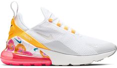 Check out the Nike Air Max 270 SE Floral (W) available on StockX Womens Nike Air Max 270, Jordan Shoes For Sale, Nike 270, White Nike Shoes, Sneakers Nike Air Max, Preppy Shoes, Floral Sneakers, Cute Nike Shoes, Hype Shoes