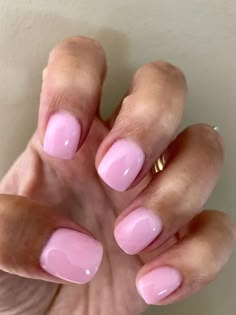 Summer Dipped Nails Ideas, Light Pink Natural Nails, Short Square Dip Nails, Summa Nails, Sns Nails Colors, Nagellack Trends, Sns Nails, Nagel Tips, Cute Gel Nails