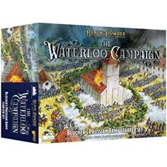 the waterloo campaign board game is shown