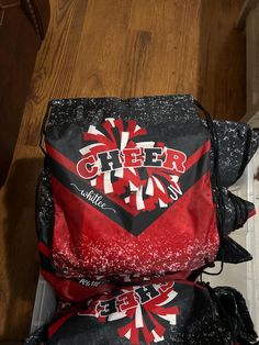 Custom cheerleading bags to carry all your cheer accessories! Cheer Accessories, Cheerleading Bags, Cheer Bag, Pom Pom Girl, Backpack Purse, Cheerleading, Athens, Primary Colors, Accessory Gift