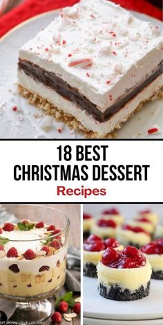 the best christmas desserts and dessert recipes