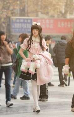 Kawaii Street Fashion, Cute Kawaii Outfits, Quirky Fashion, J Fashion