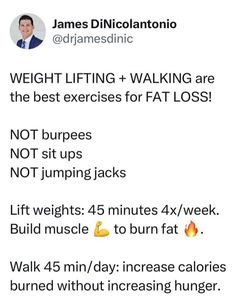 Dr James Dinicolantonio, James Dinicolantonio, Best Exercises, At Home Workout Plan, Wellness Fitness, Athletic Performance