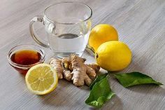 optional) Ginger Cold Tea Recipes, Homemade Ginger Tea, Cut Belly Fat, Ginger Root Tea, Natural Detox Cleanse, Lemon And Honey, Ginger Tea Recipe, Honey Drink, Kiwi Smoothie