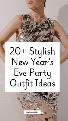 Party Classy Outfit, Cute New Years Outfit, Outfit Ideas For New Year, Sequined Outfit, Outfit For New Year, New Years Outfit Ideas, Outfit Ideas Elegant, Festive Outfit Ideas, Ideas For New Year