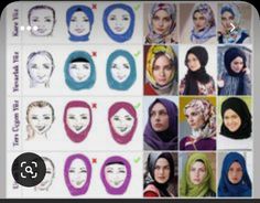 Habiba Da Silva, Hijabi Styles, Head Turban, Heart Face, Muslim Fashion Outfits, Hijab Chic, Long Faces