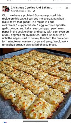 Cheesy Bread Recipe, Cheesy Bread, Low Carb Snacks, Ww Recipes, Low Carb Keto Recipes, Bread Recipes Homemade, Keto Recipes Easy, Kitchen Recipes, Homemade Bread