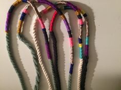 These necklaces are made from various types of rope and string. I hand dye the rope using food scraps such as beets, tea, coffee, tumeric. Custom colors and lengths available. Textile Necklace, Food Scraps, Textile Jewelry, Bohemian Necklace, Art Textile, Beets, Wearable Art, Hand Dyeing, Custom Color