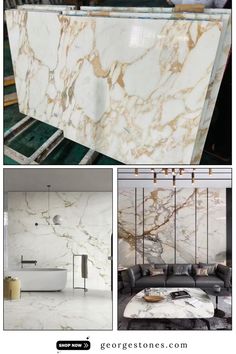 Here is Golden Statuario Marble