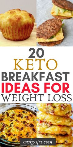 Try these low carb recipes and lose weight whil eating low carb foods. These keto breakfast recipes are absolutely delicious. #ketodiet #ketofood #ketogenicdiet Fedtforbrændende Mad, Keto Breakfast Ideas, Eating Low Carb, Low Carb Foods, Desayuno Keto, Keto Breakfast Recipes, Desserts Keto, Breakfast Low Carb, Low Carb Muffins