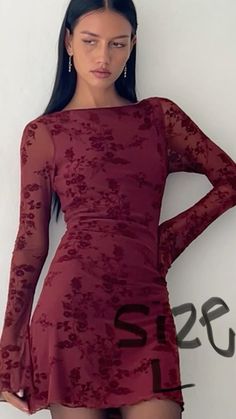 https://us.motelrocks.com/products/sevila-dress-botanical-flower-maroon-79 Red Print Hoco Dress, Cheap Floral Print Holiday Dress, Party Dresses Fall Colors, Cheap Elegant Mini Dress For Fall, Fall Party Dresses 2022, Long Sleeve Mini Flare Dress, Winter Party Dresses Lace, Cheap Burgundy Dress For Night Out, Long Sleeve Starstruck Dress