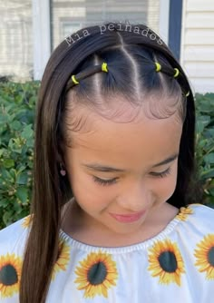 Baby Hair Dos, Long Hair Kids Hairstyles, Toddler Hairstyles Girl Fine Hair, Mexican Hairstyles, Easy Toddler Hairstyles, Girl Hairdos, Easy Little Girl Hairstyles, Girl Hair Dos, Kids Curly Hairstyles