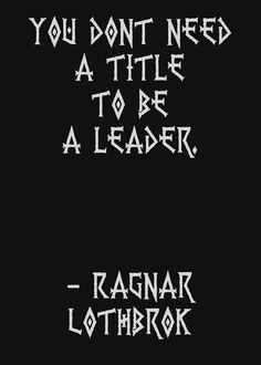 you don't need a title to be a leader