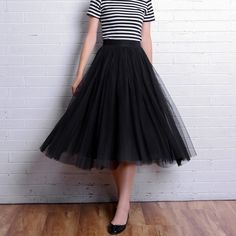 Vintage Elastic High Waist Mesh Long Pleated Tulle Skirt Tulle Skirt Women, Office Fashion Summer, Long Tutu Skirt, Mesh Skirts, Organza Dresses, Pleated Tulle Skirt, Gonna In Tulle, Long Tutu, Pleated Tulle