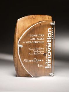 an award for computer software and web services