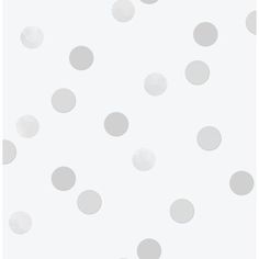 a white and gray polka dot wallpaper