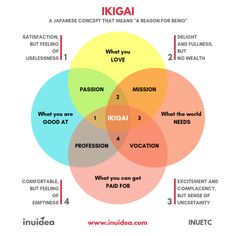 a vennuous diagram with the words kiga written in different languages on it