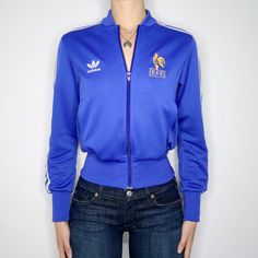 Rare ADIDAS 2006 Les Bleus Track Jacket (M) Fff Logo, Jacket Fits, The 2000s, Fifa World Cup, Track Jacket, Track Jackets