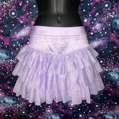 Not Accepting Offers! I Do Not Have A Job At The Moment! Price Is Firm! Horoscopez No Strings Attached Tulle Skirt New. Never Worn. #Dollskill #Horoscopez #Tulle #Purple #Pastel Red Pink Orange Yellow Green Cyan Blue Purple Lavender Amethyst Lilac Brown Black White Vampire Goth Gothic Emo Punk Alternative Rave Raves Edm Party Festival Dance Iridescent Holographic Hologram Shimmer Sparkle Glitter Neon Pastel Rainbow Dollskill Currentmood Sugarthrillz Clubexx Horoscopez Widow Tulle Metallic Tiedye Fairy Kei Fitted Skirt With Ruffles, Fairy Kei Mini Skirt With Ruffles For Summer, Summer Fairy Kei Mini Skirt With Ruffles, Fairy Kei Ruffled Mini Skirt For Summer, Party Mini Skirt With Ruffles In Purple, Party Purple Ruffled Mini Skirt, Fairy Kei Tiered Ruffled Skirt, Spring Fairy Kei Party Skirt, Purple Ruffled Mini Skirt For Party