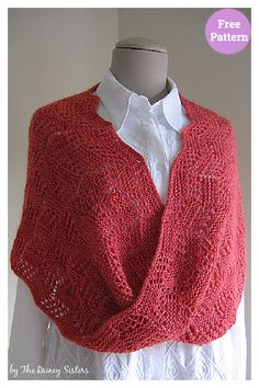 10 Twisted Shawl Wrap Knitting Patterns