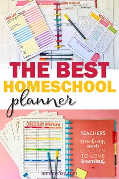 the best homeschool planner for teachers and students