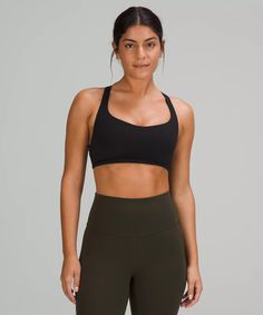 Free to Be Bra - Wild Free To Be Bra, Lululemon Free, Strappy Bra, Strappy Sports Bras, Longline Bra, B Cup, Lululemon Sports Bra, Womens Bras, Lululemon Women