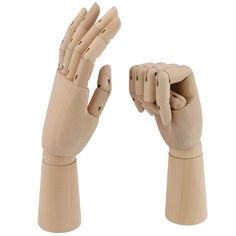 PRICES MAY VARY. WELL-MADE APPEARANCE - Made of natural hardwood, with original wood color, the whole body is carefully polished and has a smooth surface. The wood art mannequin hand models are lightweight, while providing reliable durability and longevity. HUMANIZED DESIGN - The wooden manikin hands are created based on the structure of human body at a ratio of 1: 1, which makes them closer to real hands. Each joint is riveted by metal, which is very firm and not easy to loosen or fall off. STA Creative Poses, Hand Model, Model Drawing, Basic Shapes, Wooden Hand, Wooden Art, Photography Props, Left And Right, Puppets