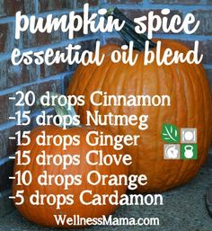 Fall Wellness, Butter Ideas, Wellness Mama, Diy Candles Scented, Ginger Essential Oil, Essential Oils Herbs, Essential Oil Diffuser Recipes, Oil Diffuser Recipes, Yl Essential Oils