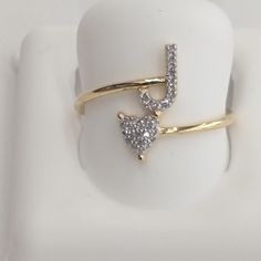 Real Natural Diamond 10kt Yellow Gold Initial J Ring For Women 100% Authentic Natural Diamond Not A Lab Grown Not Cubic Zirconia Not A Moissanite. 0.08 Ct Diamond Ring Size 7 Ring Weight 1.52 Gm Please Check The Picture Carefully To Understand The Size Of The Ring 100% Authentic 10kt Gold Not A Gold Filled Or Not A Gold Plated Never Change Color Or Never Fade Never Tarnish Comes In A Ring Box. J Ring, Initial J, Pretty Phone Wallpaper, Never Change, Gold Initial, Ring Finger, Ring For Women, Ring Size 7, Real Diamonds