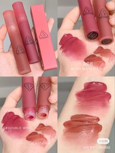 Tint Aesthetic, 3ce Velvet Lip Tint, Make Up Kits, Penyimpanan Makeup, Velvet Lip Tint