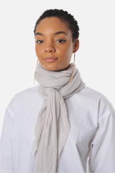 Made in Italy from top to bottom at the renowned, family-owned factory (open since 1876), the incredibly lightweight hand-loomed 100% cashmere scarf is a truly tactile and versatile accessory. It's not only soft and luxurious in feel but it is as easy as can be to wear. Wrap or tuck - style as you like. • Hand loomed and dyed in Italy • 100% Cashmere, without seams • 78"x 30" Grey Diamond, Cashmere Scarf, One Size Fits All, Light Grey, Cashmere, Dye, In Italy, Italy, Knitting