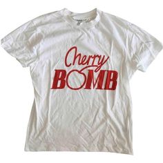 Cherry Tshirt Easy 30 day return policy Niche Png, White Cotton Top, Png Clothes, T Shirts White, Digital Closet, Cotton T Shirts, Cherry Bomb, Mode Inspiration, Dream Clothes