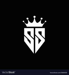 the letter s with a crown logo