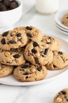 Peanut Butter Oreo Cookies - The BakerMama