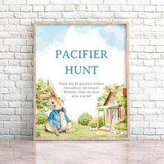 a poster on a brick wall that says pacificr hunt