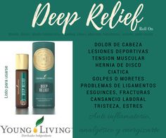 Deep Relief Young Living, Deep Relief, Muscle Relief, Young Living Oils, Oil Recipes, Roll On