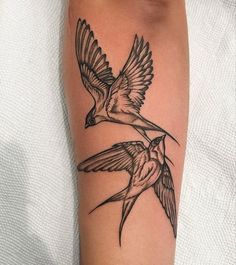 Bird Tattoo, Small Tattoos For Guys, Hand Tattoos For Guys, Black Ink Tattoos, Creative Tattoos