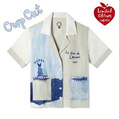 'Fishing Lines' Cabana x Hôtel Magique ~ Crop Cut – Tombolo Company F Men, Simple Summer Style, Dad Fashion, Bathing Suit Covers, Bowling Shirts, Hawaiian Style, Graphic Design Branding, Printed Linen, Summer Accessories