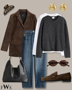 Instagram Brown Loafers Outfit, Brown Loafers Outfit Women, Outfits For Cold Days, Loafers Outfit Women, Winter Clothes Fashion, Europe Fits, Oxford Loafers, Fall Feeling, Wineries Outfit