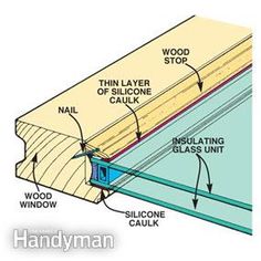 the components of a window seal