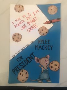 two children's books about cookies and how to use them