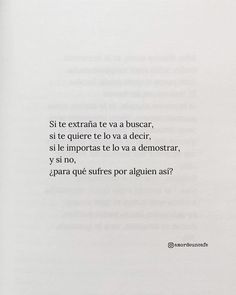 an open book with words written in spanish and english on the page, which appears to be part of a poem